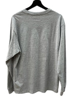 シュプリーム SUPREME Small Box Logo L/S Tee スモール ボックス ロゴ クルーネック ロング スリーブ Tシャツ 灰 ロンT ロゴ グレー Mサイズ 104MT-1317