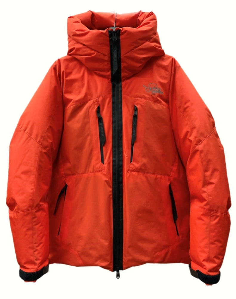 ポールワーズ POLEWARDS SympaTex Glcier Down Parka シンパテックス グラシア ダウンパーカー アウター アウトドア  PW2JJL01 ジャケット ロゴ オレンジ Mサイズ 104MT-800 | 古着通販のドンドンサガール