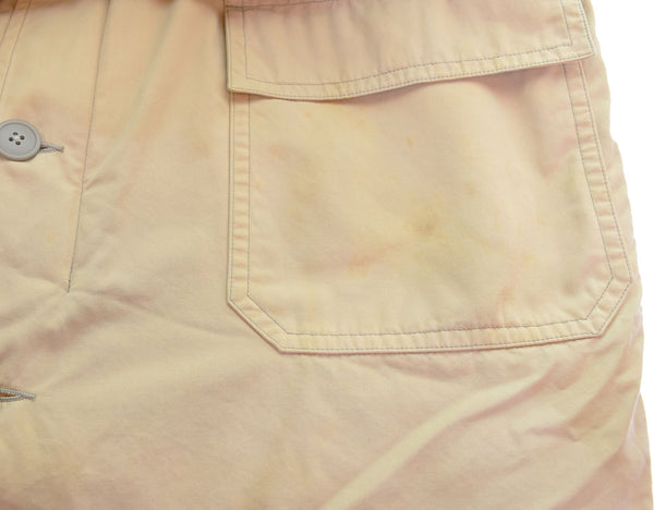 ラルフローレン RalphLauren M-41 ブランケット ボア ウエストベルト コート ベージュ Mサイズ 103MT-2541