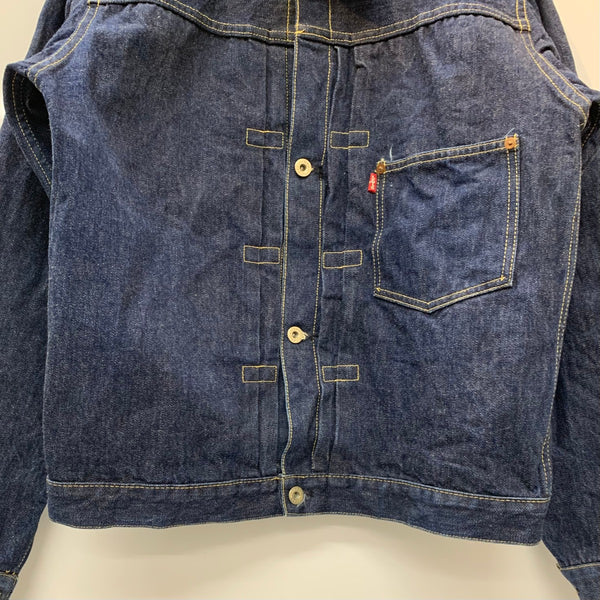 【曜日割引対象外】 リーバイス Levi's 90's S506XX 大戦モデル バレンシア 99年製 濃紺 USA製 デニム ジャケット 40サイズ 201MT-3241 VB