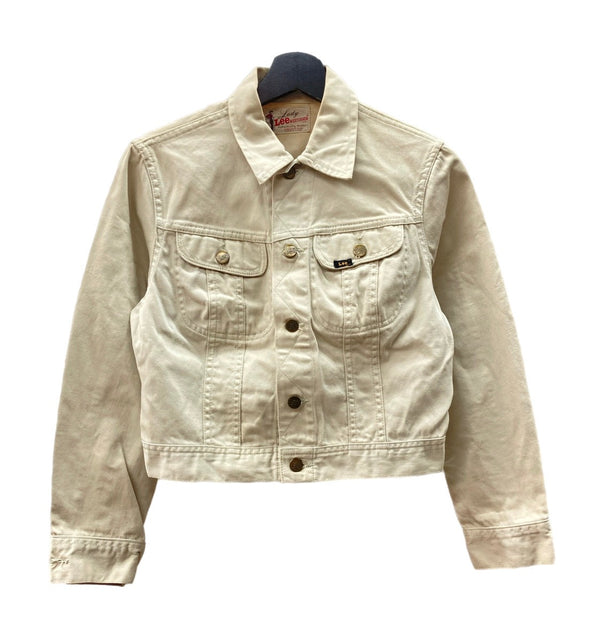 リー Lee 60s 60年代 Lady Lee WESTERNER ウエスターナー Vintage ヴィンテージ USA製 340-J 生成り ジャケット 無地 ベージュ 104LT-97