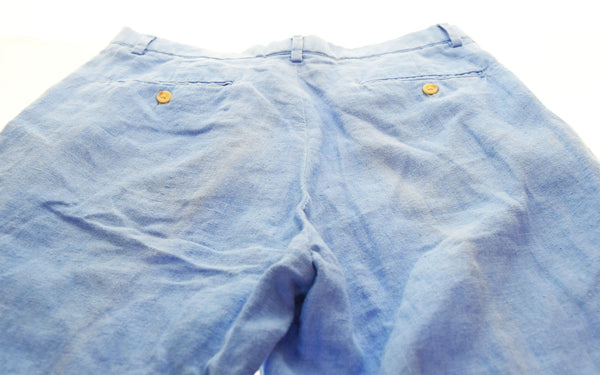 ラルフローレン Ralph Lauren  90's linen リネン スラックス パンツ PP-RL-CS0110 ボトムスその他 ブルー 32/34 103MB-493