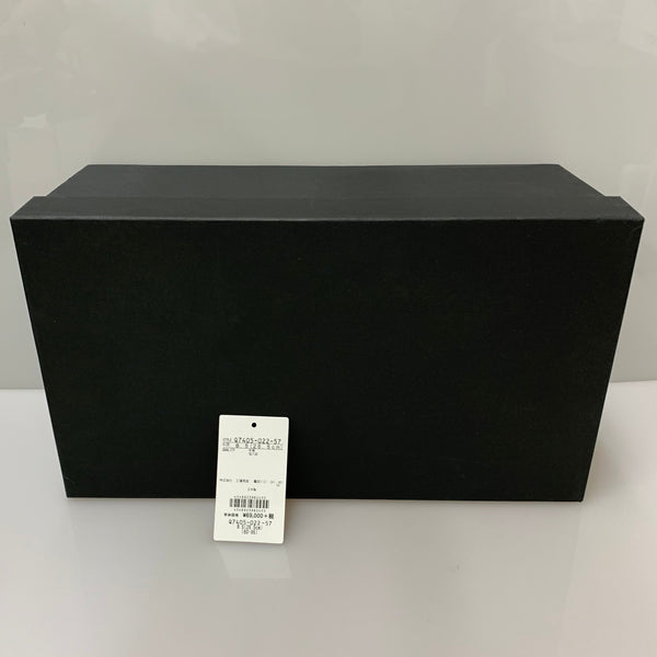 三陽山長 弦六郎 パンチドキャップトゥ シューズ Q7405-022-57 メンズ靴 ビジネスシューズ ブラウン 26.5cmサイズ 201-shoes1143