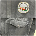 【曜日割引対象外】 ラルフローレン POLO RALPH LAUREN 90's Cotton Nylon print A-2 type jacket ジャケット ネイビー Lサイズ 201MT-3383 VB