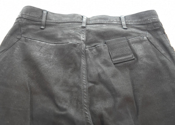 ユリウス JULIUS 16SS BLACK COATED JEANS デニムパンツ 527PAM7-C ボトムスその他 ブラック 1 103MB-558