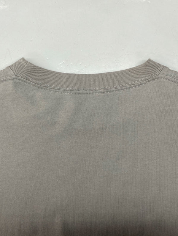 バレンシアガ BALENCIAGA BB CORP MEDIUM FIT T-SHIRT ミディアム フィット Tシャツ 胸ロゴ 半袖 カットソー 薄茶 612966 TJV87 Tシャツ 刺繍 ベージュ Mサイズ 104MT-1182