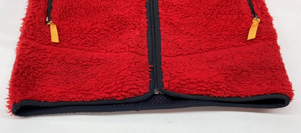 パタゴニア Patagonia レトロX ボアベスト フリース アウトドア 胸ポケット ロゴ刺繡 キッズ規格 USA製 RED 赤 STYLE65561 ベスト ロゴ レッド KIDS XL(14) 104LT-259