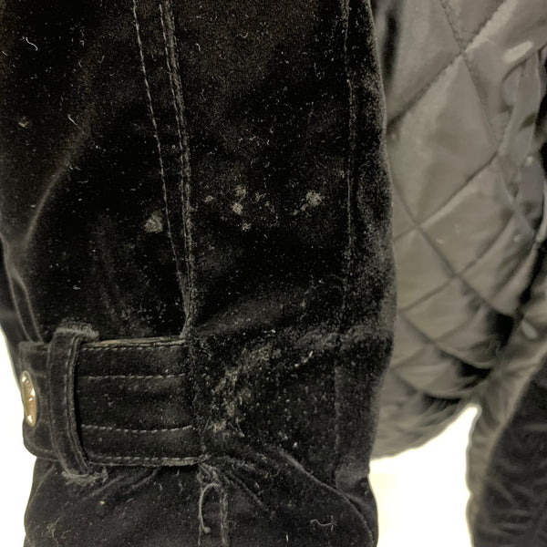 インジアティック in the attic お兄系 ファイヤーマンジャケット ファーコート 129-1019 ブラック Lサイズ 201MT-4645