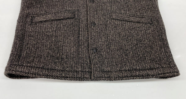 テンダーロイン TENDERLOIN T-BROWN BEACH ブラウン ビーチ ジャケット ウール ごま塩 黒 ジャケット 無地 ブラック Sサイズ 104MT-2172