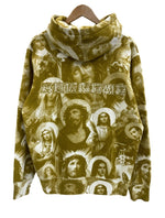 シュプリーム SUPREME Jesus and Mary Hooded Sweatshirt Gold ジーザス マリア キリスト 総柄 フーディ パーカー パーカ イエロー Mサイズ 101MT-4060