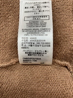 バーバリー Burberry Pullover Hoodie プル オーバー パーカー フーディー フロントロゴ CAMEL キャメル BROWN 茶色 8055317 XL パーカ プリント ベージュ 104MT-494