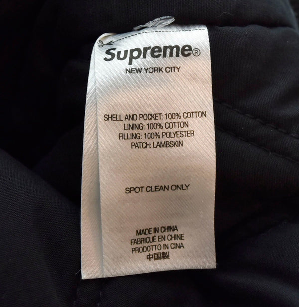 シュプリーム SUPREME The Great China Wall Hooded Work Jacket Black  中国長城 22FW AW ザ・グレード・チャイナ・ウォール L ジャケット ブラック 103MT-1104