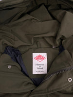 ダントン DANTON ダウンジャケット ダウンコート フード  18A-FA-002 ジャケット カーキ サイズ34 101LT-142