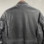 【曜日割引対象外】 ハーレーダビッドソン HARLEY-DAVIDSON USA製 SCREAMIN EAGLE レザージャケット シングルライダースジャケット ジャケット ブラック 40サイズ 201MT-4533 VB