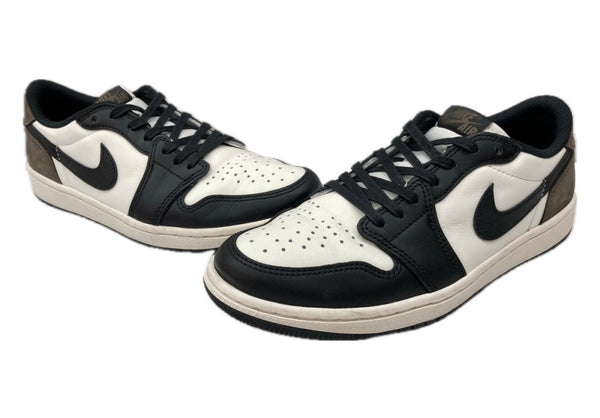 ナイキ NIKE 24年製 AIR JORDAN 1 RETRO LOW OG DARK MOCHA エア ジョーダン ロー ダークモカ AJ1 シューズ 白 茶 黒 CZ0790-102 メンズ靴 スニーカー ブラウン 26.5cm 104S-923