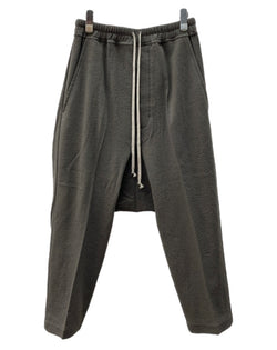 リックオウエンス Rick Owens LUXOR 23AW DRAWSTRING CROPPED ドローストリング クロップド サルエル 灰 無地 RU02C7381-WN ボトムスその他 グレー US 36 104MB-263