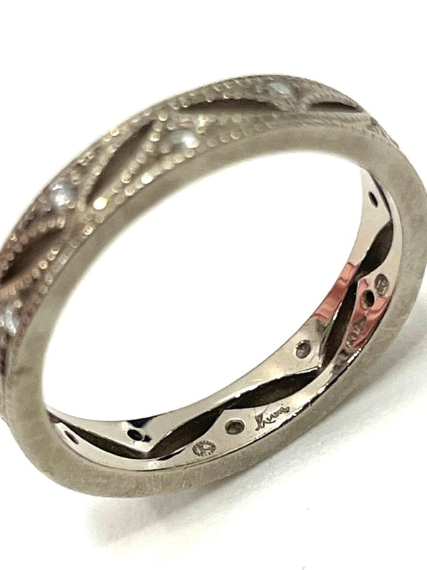 ハム hum lace collection GUILLOCHE RING K18WG レディースジュエリー アクセサリー 指輪 リング シルバー 601goods-6