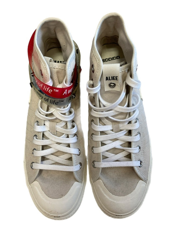 アディダス adidas ALIFE エーライフ Nizza Hi ニッツァ ハイ クラウドホワイト G27820 メンズ靴 スニーカー ホワイト 28.5cm 101-shoes1783