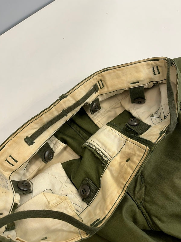 ミリタリー Military M-65 M65 フィールドパンツ ミリタリーパンツ アルミジップ カーゴパンツ カーキ 101MB-693
