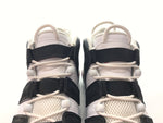 ナイキ NIKE 20年製 AIR MORE UPTEMPO エア モア アップテンポ モノトーン 白 黒 414962-105 メンズ靴 スニーカー ブラック 27cm 104-shoes171