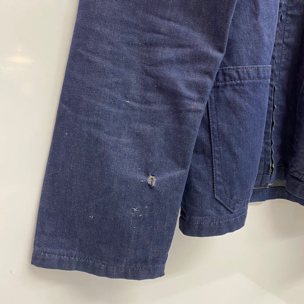 【曜日割引対象外】 ヴィンテージ vintage 60's 70's CORVETTE 刺繍 ジャケット ブルー Mサイズ 201MT-4190 VB