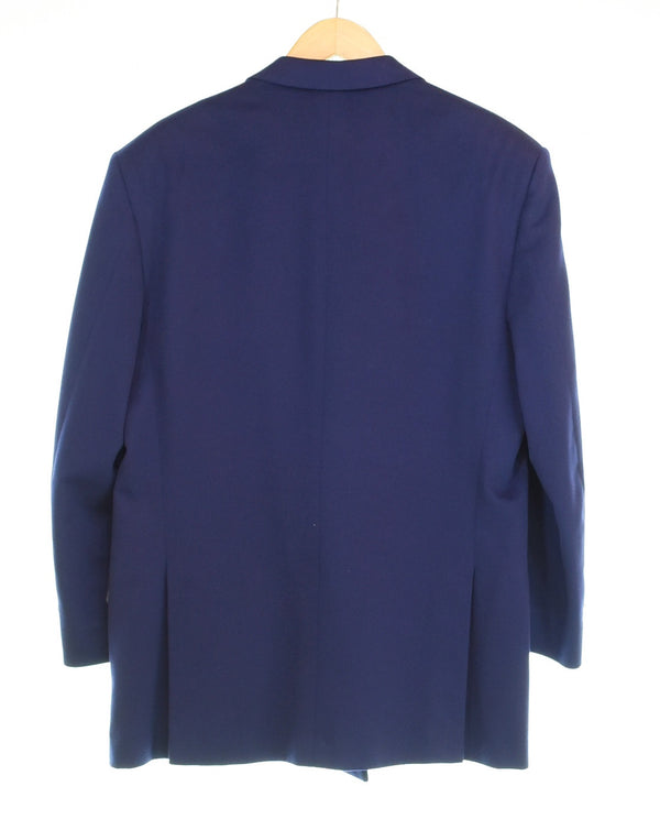 バリー BALLY 紺ブレ ダブル テーラードジャケット ブレザー 金ボタン ジャケット ネイビー 103MT-3466
