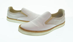 メゾン マルジェラ Maison Margiela 15ss Maison Martin Margiela スリッポン シューズ スウェード レザー メゾン マルタン マルジェラ メンズ靴 スリッポン ホワイト 42 26cm 103S-1364