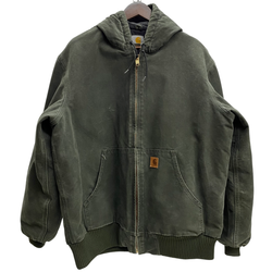 【曜日割引対象外】 カーハート Carhartt アクティブジャケットアクティブパーカー MOS メキシコ製 ジャケット グリーン Lサイズ 201MT-4708 VB