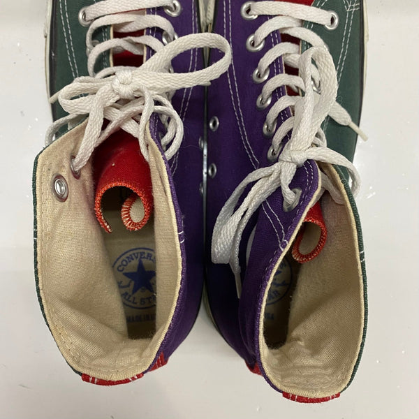 【曜日割引対象外】 コンバース CONVERSE ALL STAR 90's USA製 マルチカラー メンズ靴 スニーカー マルチカラー 26cmサイズ 201-shoes1515 VB