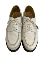 パラブーツ Paraboot CHAMBORD シャンボード レザーシューズ 白 43157 レディース靴 ローファー ホワイト 5 1/2Ｆ 101sh-2206