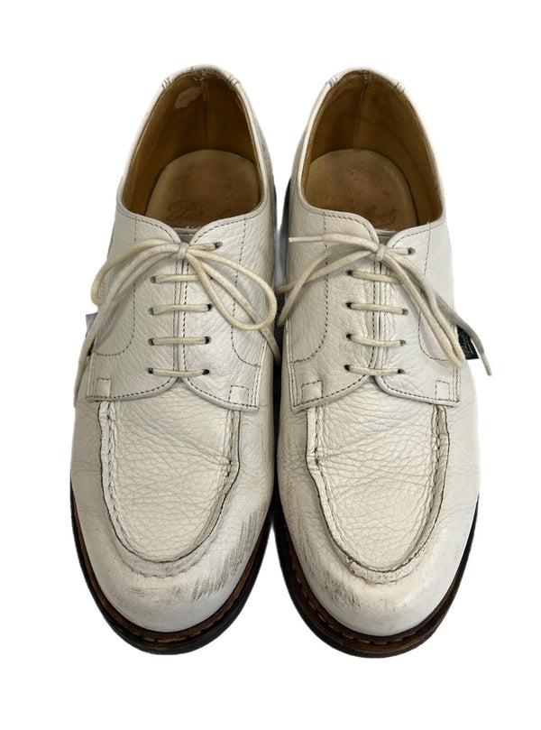 パラブーツ Paraboot CHAMBORD シャンボード レザーシューズ 白 43157 レディース靴 ローファー ホワイト 5 1/2Ｆ 101sh-2206