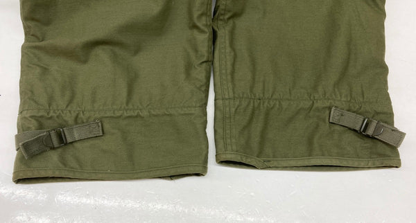 ミリタリー Military 70's 70年代 Vintage ヴィンテージ U.S.NAVY A-2 デッキパンツ  アメリカ軍 海軍 緑 無地 DLA100-78-C-1015 ボトムスその他 カーキ 104MB-120
