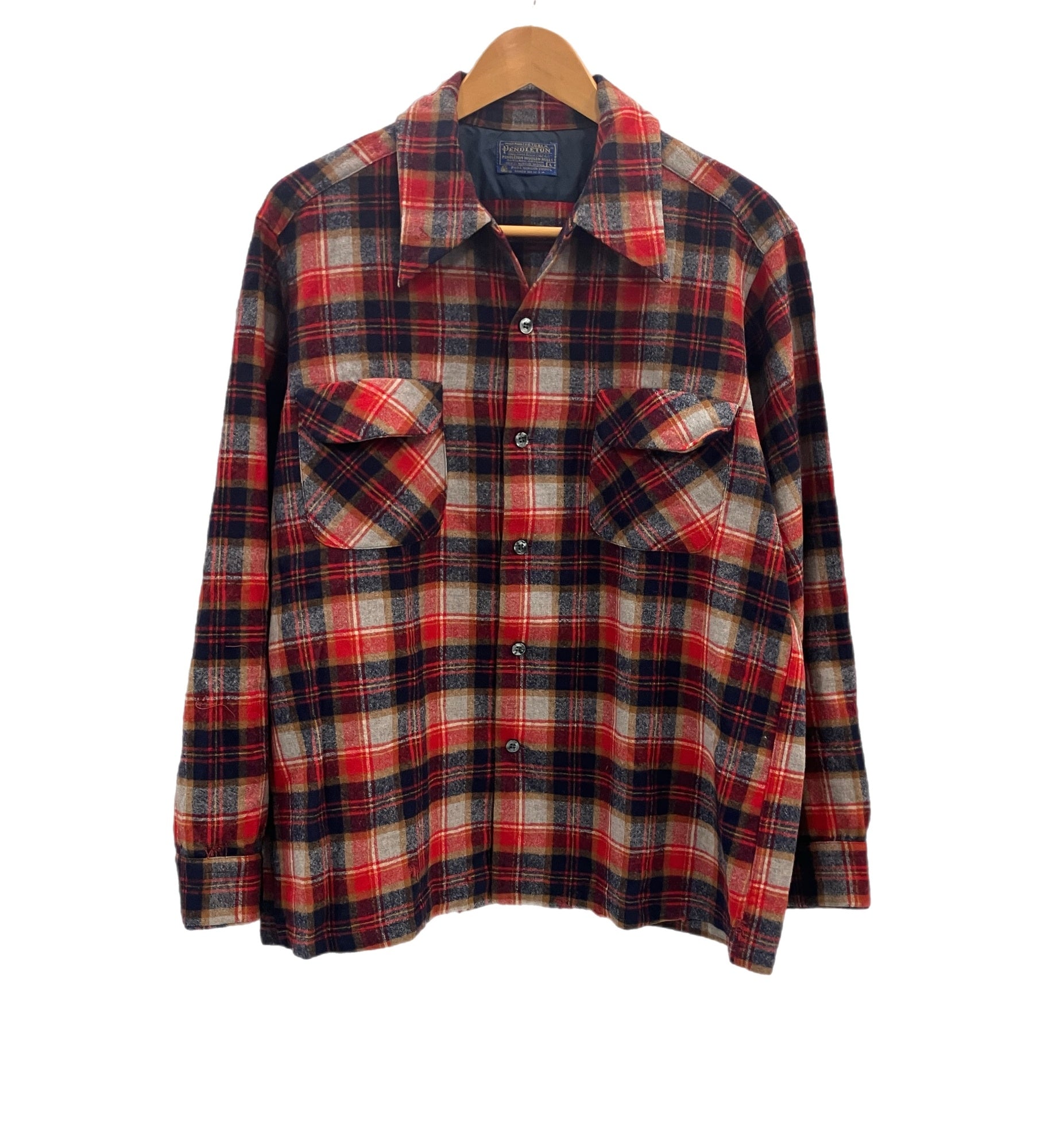 ペンドルトン PENDLETON 70's 70年代 ウール チェックシャツ ボード