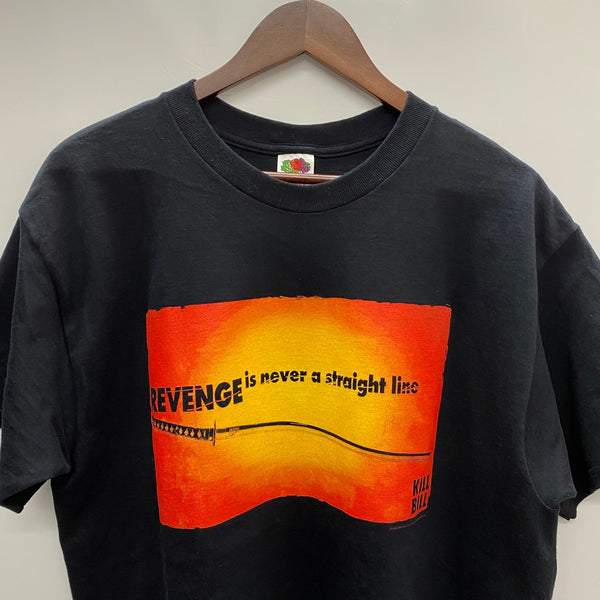 【曜日割引対象外】 ヴィンテージ vintage 00's kill Bill "ビルを殺せ" FRUIT OF THE LOOM  Tシャツ ブラック Lサイズ 201MT-3724 VB