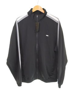 エフティーシー FTC STRIPE RIB TRACK JERSEYストライプ トラック ジャージ 黒  FTC025SPSW09 ジャケット ブラック Lサイズ 103MT-2684