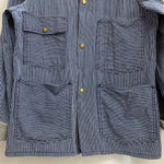 【曜日割引対象外】 ヴィンテージ vintage 60's 70's Carter's Hickory Stripe Worker Coverall ジャケット ブルー 201MT-4323 VB