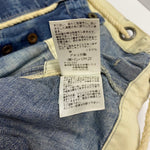 【曜日割引対象外】 ラルフローレン POLO RALPH LAUREN RRL DOUBLE RL デニムワークパンツ ロープ USA製 PP-PM-HS-0054 デニム ブルー 30×32サイズ 201MB-835 VB