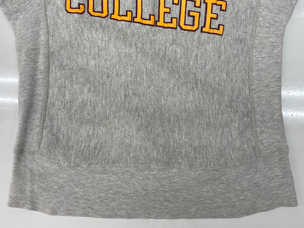 チャンピオン Champion 80s 80年代 トリコタグ REVERSE WEAVE リバースウィーブ  USA製 ヴィンテージ カレッジ BOSTON 灰色 スウェット プリント グレー Sサイズ 104MT-2277