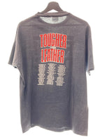 ヴィンテージ VINTAGE ITEM 80's Run-D.M.C. RUN DMC ラン ディーエムシー Tougher Than Leather Hanes 両面プリント 袖裾 シングルステッチ XL Tシャツ プリント グレー 104MT-168