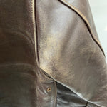 【曜日割引対象外】 リアルマッコイズ THE REAL McCOY’S TYPE A-2 フライトジャケット ROUGH WEAR TALON レザージャケット ブラウン 38サイズ 201MT-3258 VB