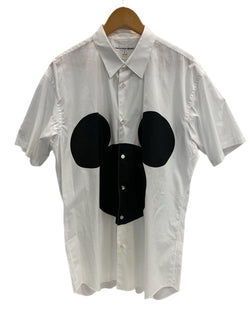 コムデギャルソン COMME des GARCONS Disney digital print ディズニー プリント  23SS FK-B014-051 XL 半袖シャツ ホワイト LLサイズ 101MT-4269