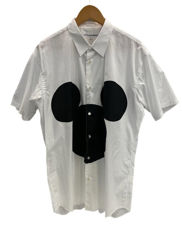 コムデギャルソン COMME des GARCONS Disney digital print ディズニー プリント  23SS FK-B014-051 XL 半袖シャツ ホワイト LLサイズ 101MT-4269