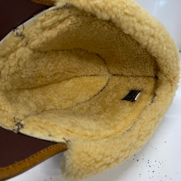 【曜日割引対象外】 【中古】アビレックス AVIREX TYPE B-2 CAP ムートン フライト キャップ 帽子 メンズ帽子 その他 ブラウン 201goods-745 VB