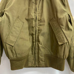 【曜日割引対象外】 ヴィンテージ vintage 80's US.ARMY CVC タンカースジャケット ジャケット カーキ Lサイズ 201MT-3750 VB