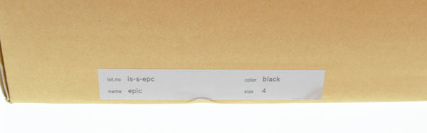 エンダースキーマ Hender Scheme epic is-s-epc ワークブーツ 黒 メンズ靴 ブーツ ワーク ブラック 4 103S-1084