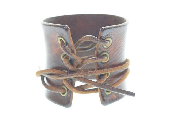 メゾンマルジェラ MaisonMargiela  フランス製 アーティザナルブレスレット バングル  メンズジュエリー・アクセサリー インディアンジュエリー バングル ブラウン 103G-186