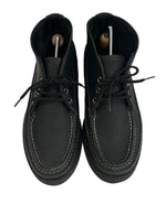 ラッセルモカシン RUSSELL MOCCASIN SPORTING CLAYS CHUKKA スポーティングクレイチャッカ 黒 USA製 メンズ靴 モカシン ブラック 8 1/2 (参考サイズ約26.5～27cm) 101sh-2219