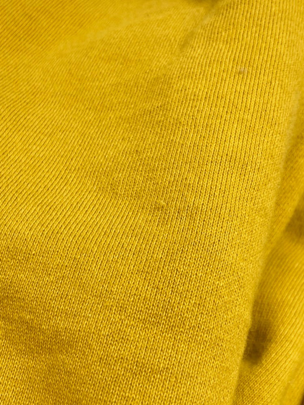 ケボズ Keboz BB SMALL WAPPEN SWEAT MOCKNECK YELLOW プルオーバー モックネック トレーナー スウェット ロゴ イエロー Sサイズ 101MT-2303