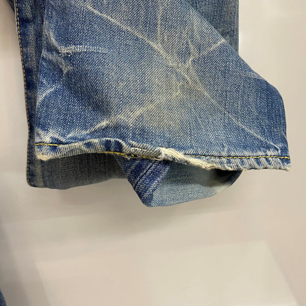 ヒステリックグラマー HYSTERIC GLAMOUR スタッズ デニム ブルー 201MB-1016