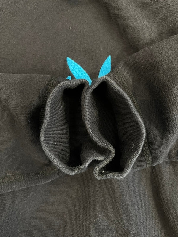 シュプリーム SUPREME ×Playboy Hooded Sweatshirt プレイボーイ  フーディー スウェットシャツ 黒 パーカ ブラック Mサイズ 101MT-4481